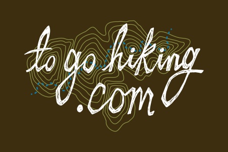 Togohiking.com hand lettered logo design, banner design
